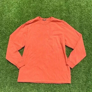 Talentless long sleeve tee orange xl